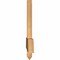 Ekena Millwork Eugene Smooth Timber Gable Bracket, Western Red Cedar, 60"W x 15"H x 1 1/2"D x 3 1/2"F, 6/12 Pitch GBW060X15X0204EUG00SWR - alternate 2